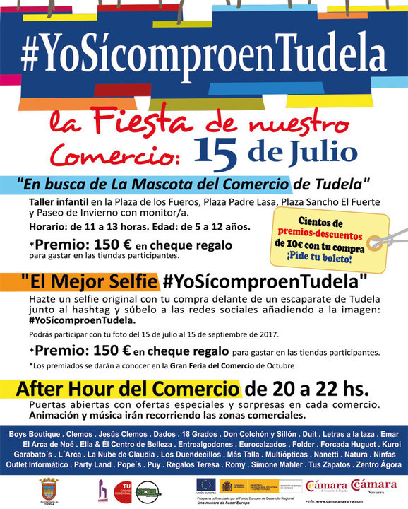 Fiesta del Comercio de Tudela #YoSíComproEnTudela