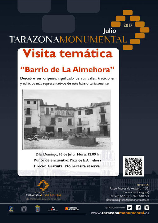 Visita temática Barrio de La Almehora de Tarazona