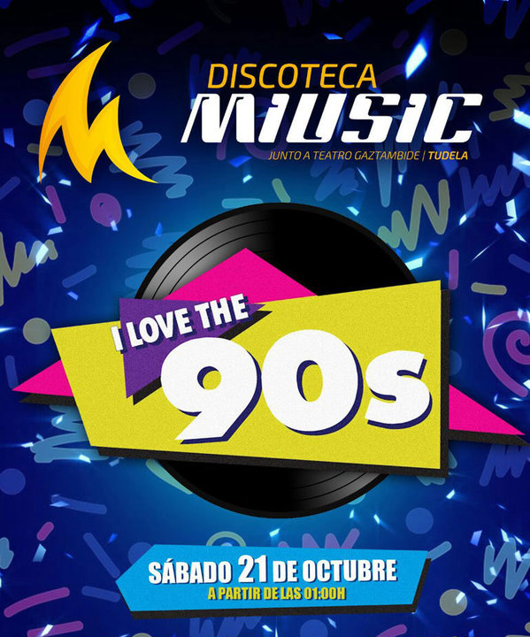 Fiesta en Tudela 'I love the 90s'