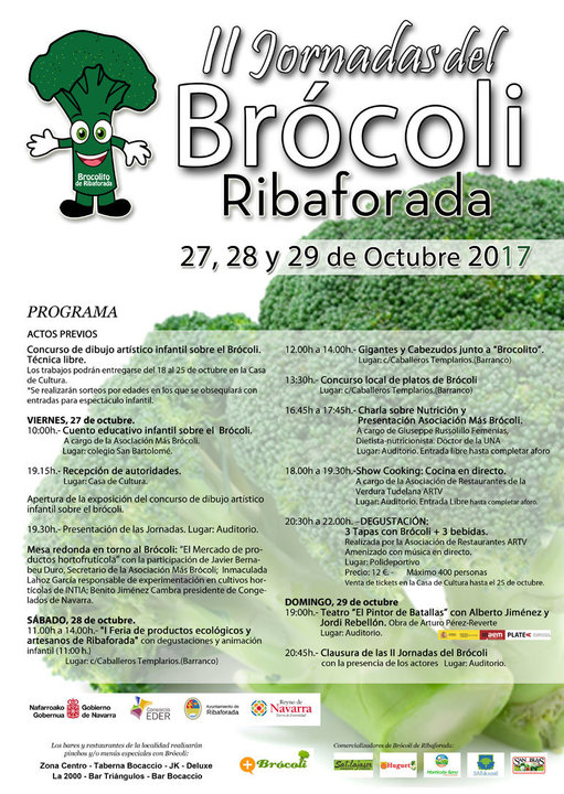 II Jornadas del brocoli en Ribaforada