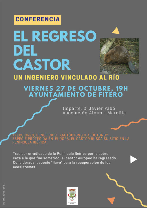 Conferencia en Fitero 'El regreso del castor. Un ingeniero vinculado al río'