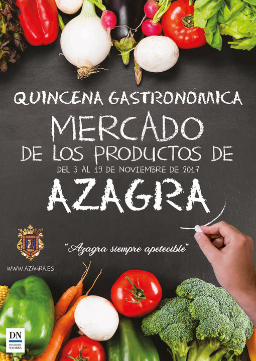 Quincena gastronómica 'Mercado de los productos de Azagra'