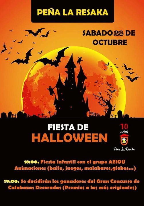 Fiesta de Halloween en Azagra