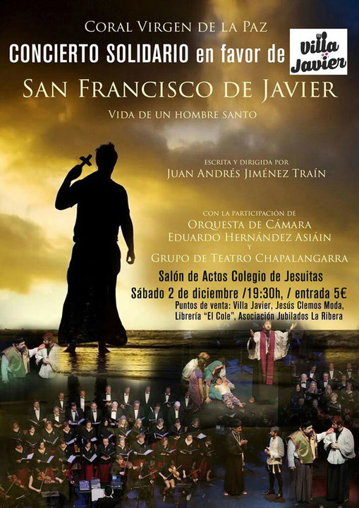 Concierto solidario en Tudela favor de Villa Javier San Francisco de Javier, vida de un Hombre Santo