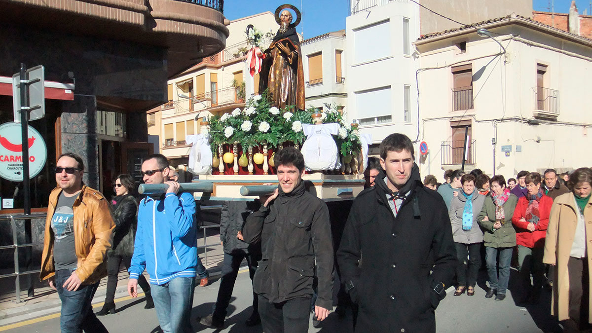 Celebración de San Antón en 2015