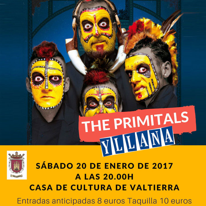Teatro en Valtierra 'The Primitals' con Yllana y Primital Bros