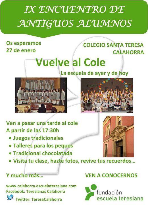 IX Encuentro en Calahorra de antiguos alumnos Teresianas