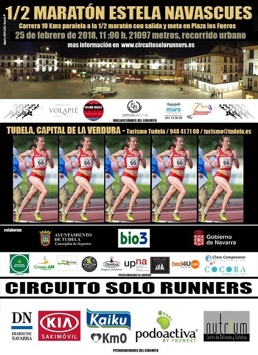 IX Media Maratón Estela Navascués y 10 km Ciudad de Tudela