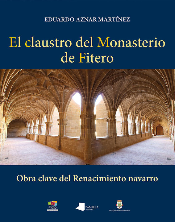 Presentación en Fitero del libro 'El claustro del Monasterio de Fitero' de Eduardo Aznar