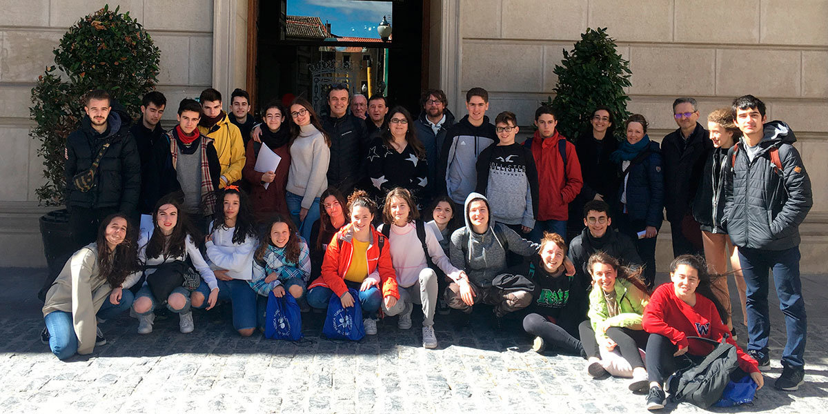 Alumnos de la Escuela Municipal de música Nou Barris de Barcelona
