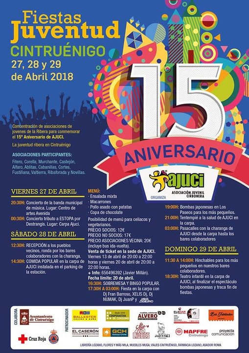 Fiestas de la Juventud 2018 en Cintruénigo