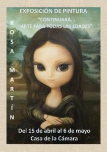 Exposición en Tauste 'Continuará... arte para todas las edades' de la artista local Rosa Martín