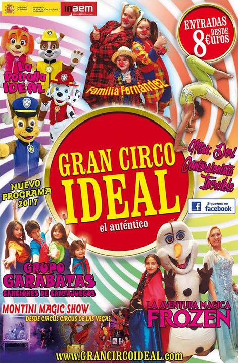Gran festival infantil en Ágreda 'Circo Ideal'