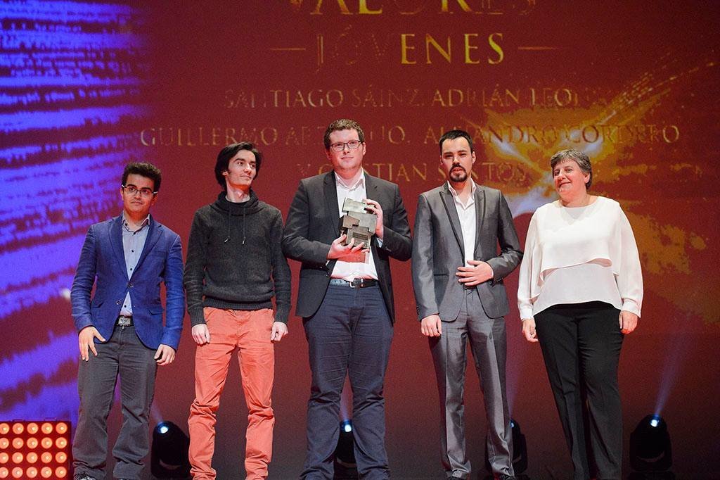 Los riberos impulsores de Code Matrix ganaron en 2016 el Premio Valor Joven de Navarra TV