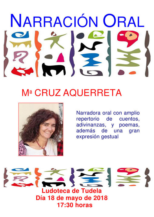 Narración oral en Tudela con Mª Cruz Aquerreta