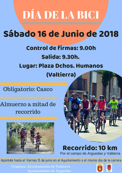 Día de la bici en Valtierra