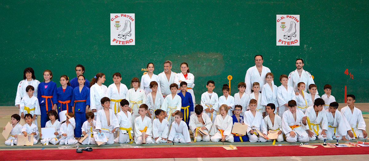Grupo de judocas