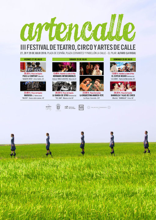III Festival de teatro, circo y artes de calle en Alfaro 'Artencalle 2018'