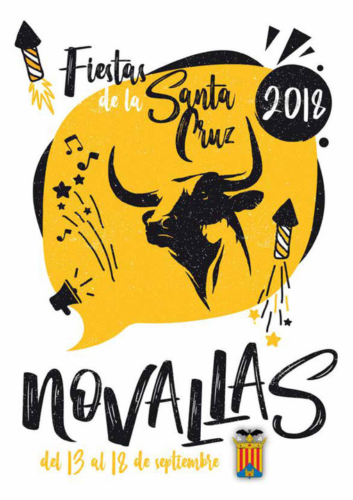 Fiestas patronales de Novallas 2018 en honor a la Santa Cruz