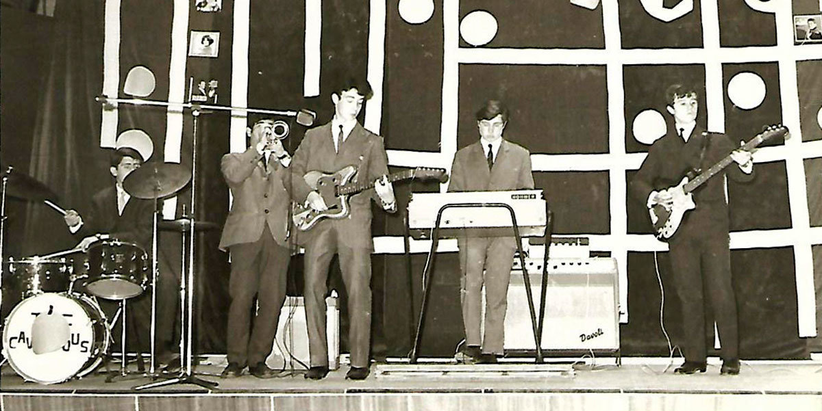 Los Riscos en un concierto en 1968