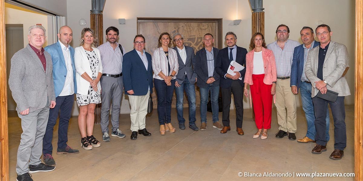 Responsables turísticos y de la asociación de diferentes destinos acudieron a Tudela el día 27 con motivo de ‘Saborea España’