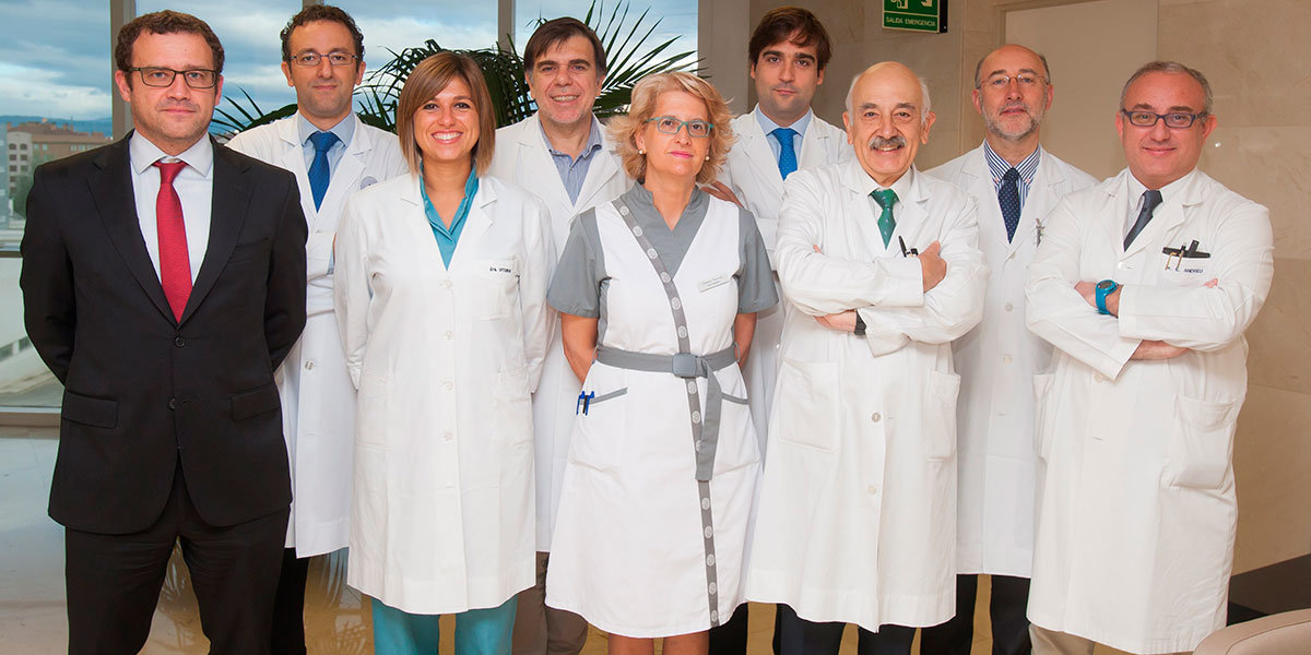 Equipo investigador del Departamento de Cirugía Ortopédica y Traumatología de la Clínica Universidad de Navarra