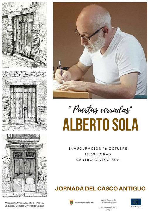 Exposición en Tudela 'Puertas Cerradas' de Alberto Sola