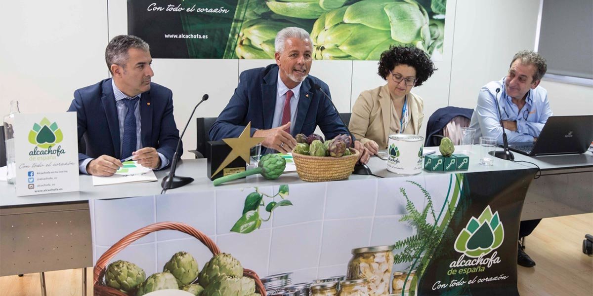 Rueda de prensa de la V Asamblea General Anual de Alcachofa de España en Fruit Attraction