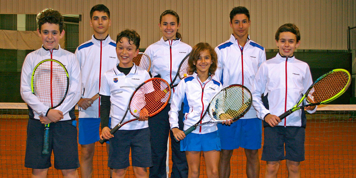 Tenistas del Club Cerro de Fontellas