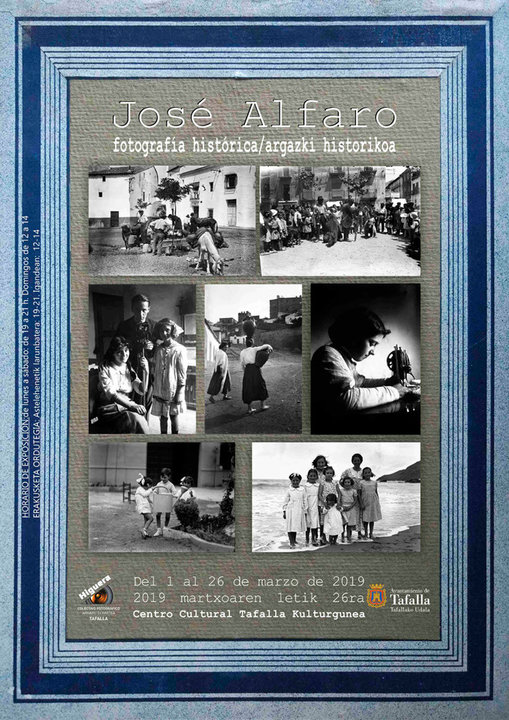 Exposición en Tafalla ‘Fotografía histórica. Argazki historikoa’ de José Alfaro