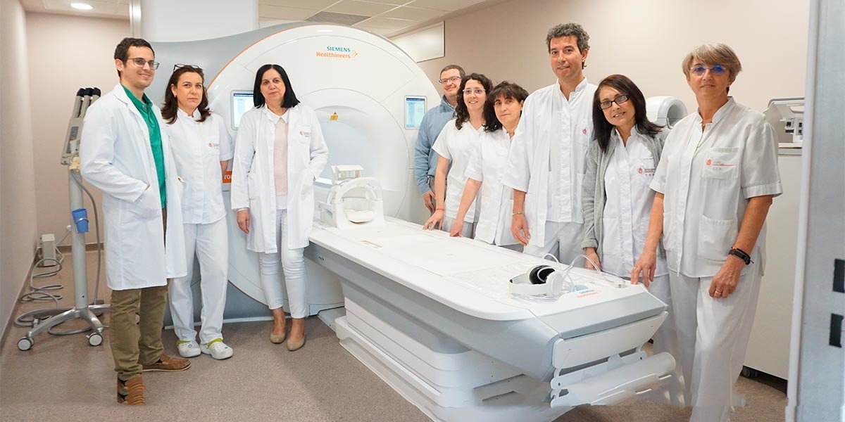 Nuevo equipo de Resonancia Magnética del Hospital Reina Sofía de Tudela