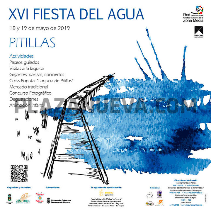 XVI Fiesta del agua 2019 en Pitillas