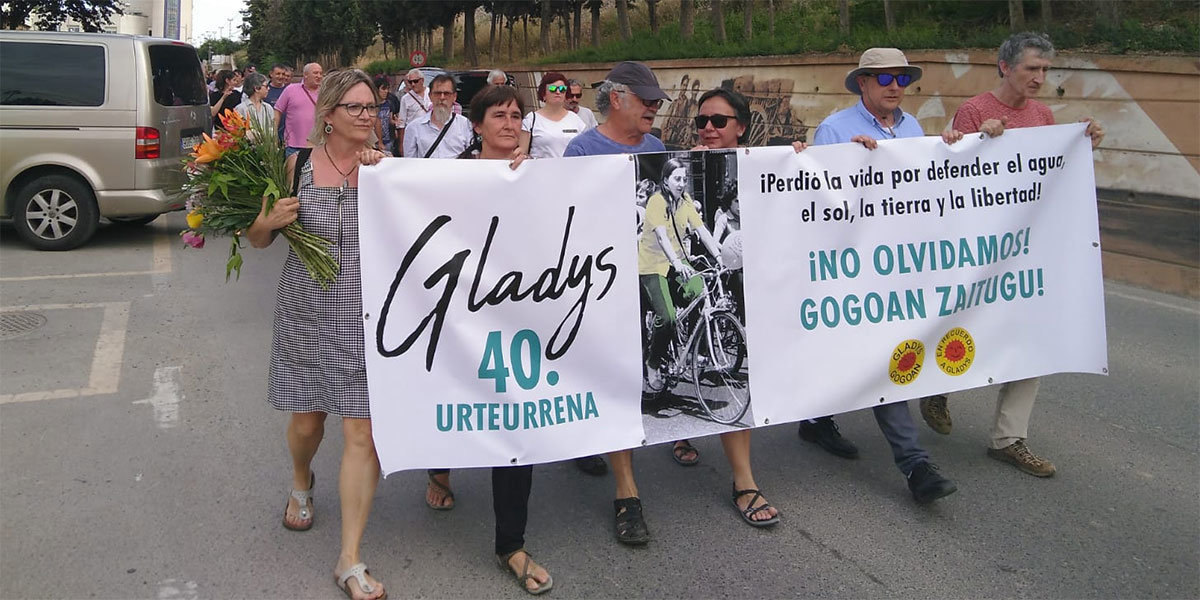 Marcha en recuerdo de Gladys 1