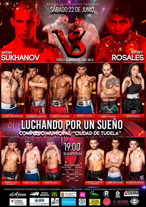 Boxeo en Tudela ‘Luchando por un sueño’
