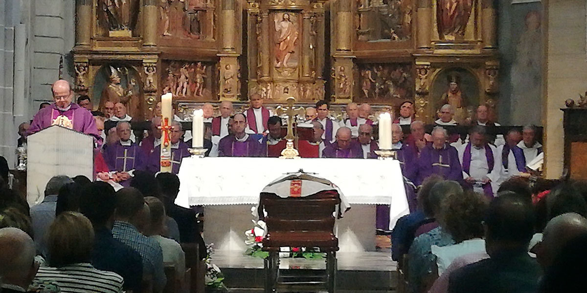 Funeral José María Cerralbo Ecónomo de la Diócesis