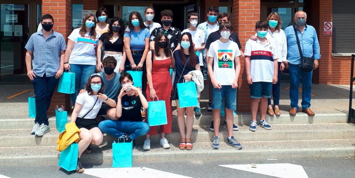 Grupo de Teatro Escolar Valle del Ebro, tras el fallo del Jurado que se emitió online el sábado 29 de mayo