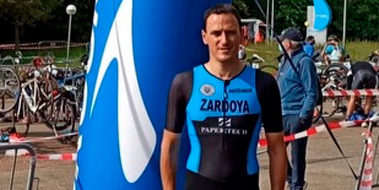 Rodrigo Zardoya realizó una gran carrera