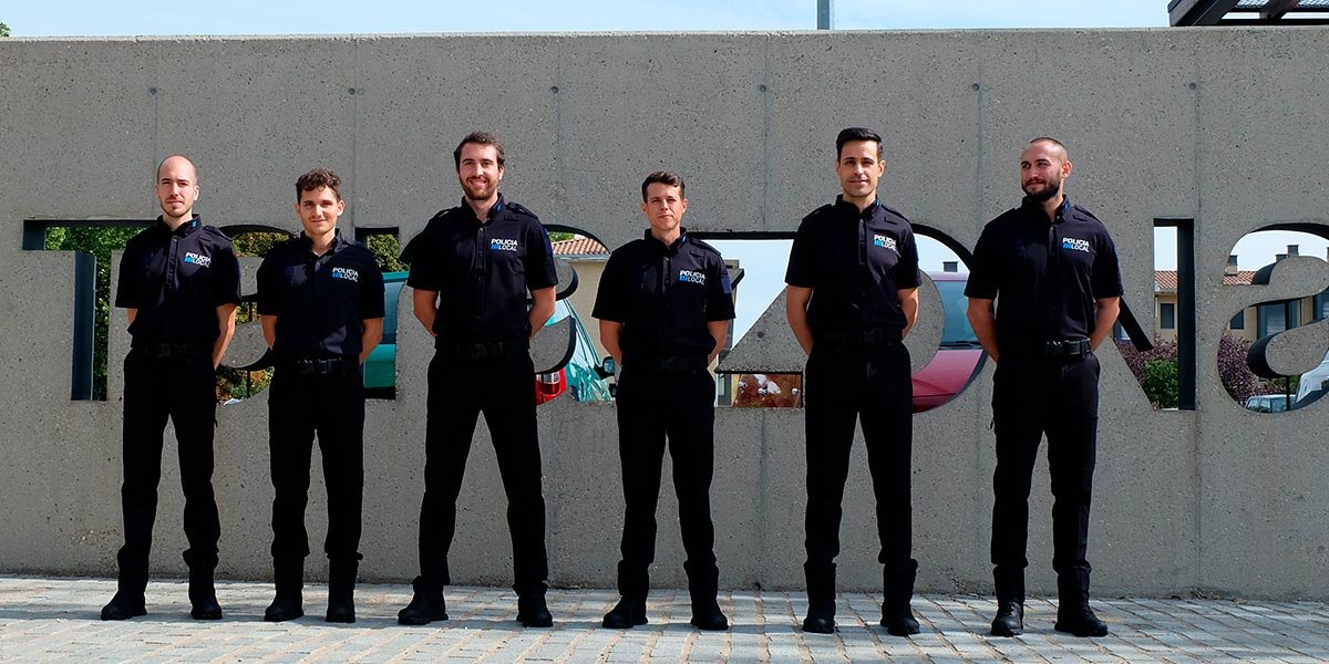 Los seis nuevos miembros de la Policía Local de Tarazona