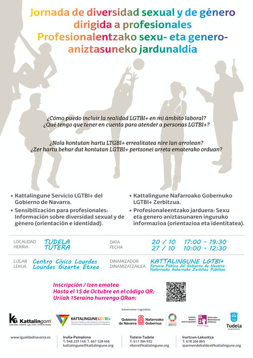 Jornada Informativa en Tudela sobre diversidad sexual y de género dirigida a profesionales