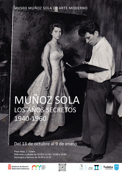 Exposición temporal en Tudela ‘Muñoz Sola. Los Años Secretos 1940-1960’