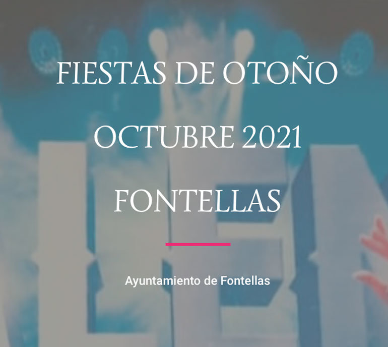 Fiestas de Otoño 2021 en Fontellas