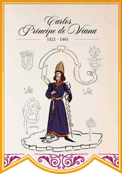 Exposición en Tudela ‘Carlos Príncipe de Viana 1421-1461’
