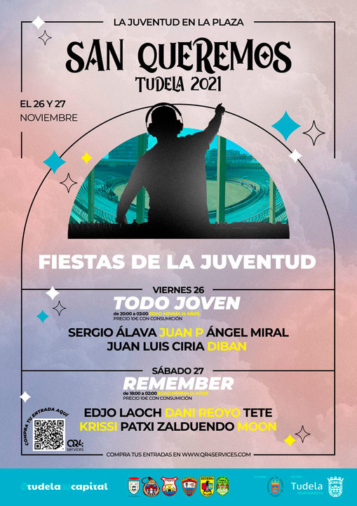 Fiestas de la Juventud 2021 en Tudela