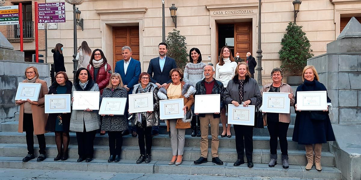 Tudela homenajea a sus maestros jubilados