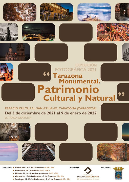 Exposición fotográfica en Tarazona ‘Patrimonio Cultural y Natural’