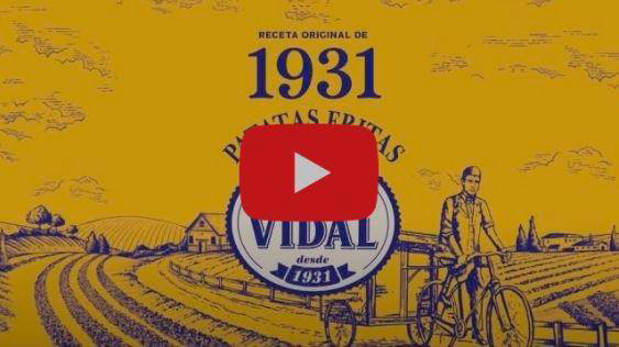 90 años de la marca patatas Vicente Vidal de Grupo Apex