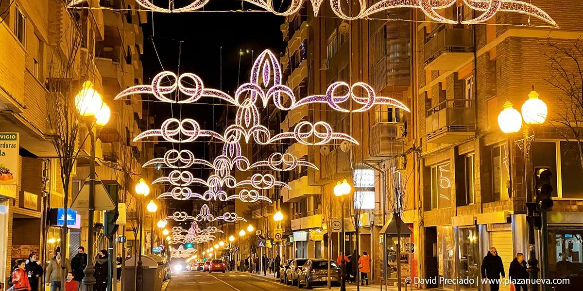 Encendido de luces de Navidad en Avenida Zaragoza