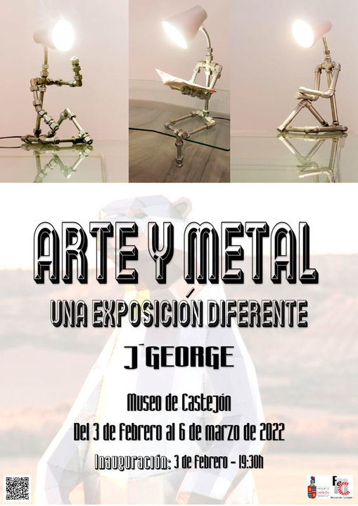Exposición en Castejón ‘Arte y Metal’ de J’George