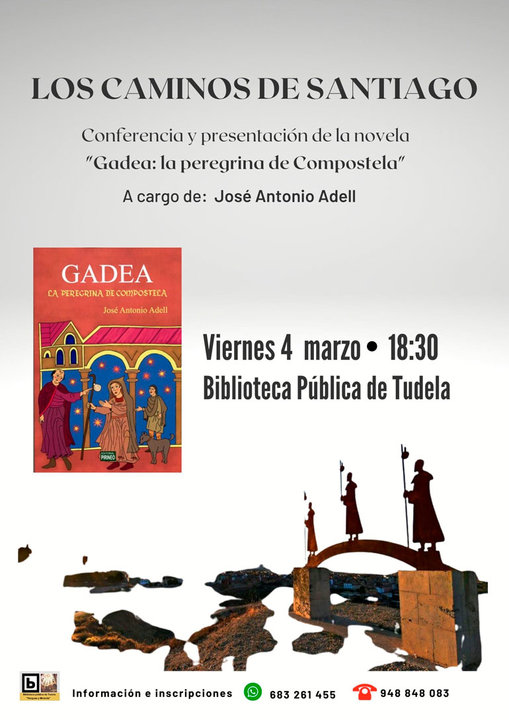 Conferencia en Tudela ‘Los caminos de Santiago’