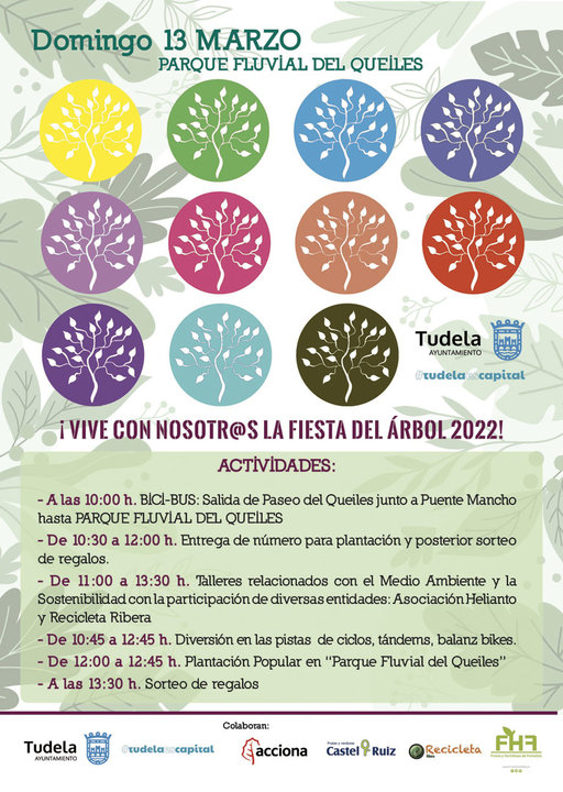 Fiesta del Árbol 2022 en Tudela